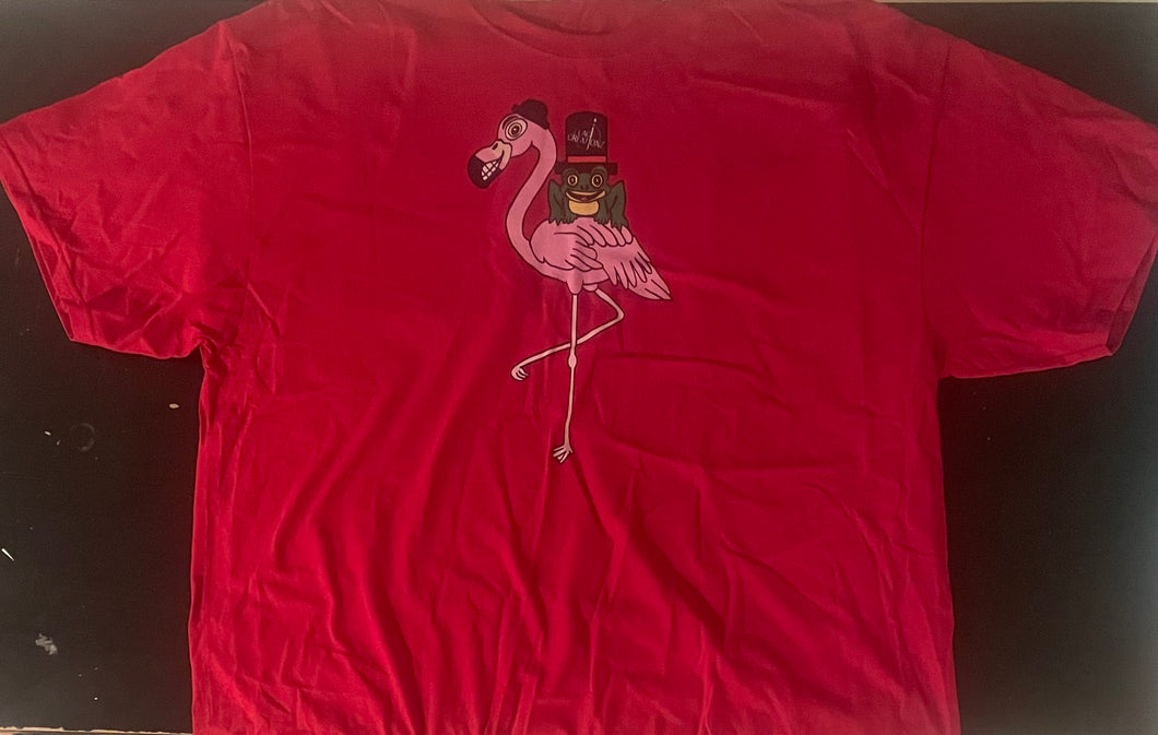 Flamingo & Frog T-Shirt