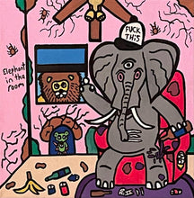 Load image into Gallery viewer, Elephant in the Room print